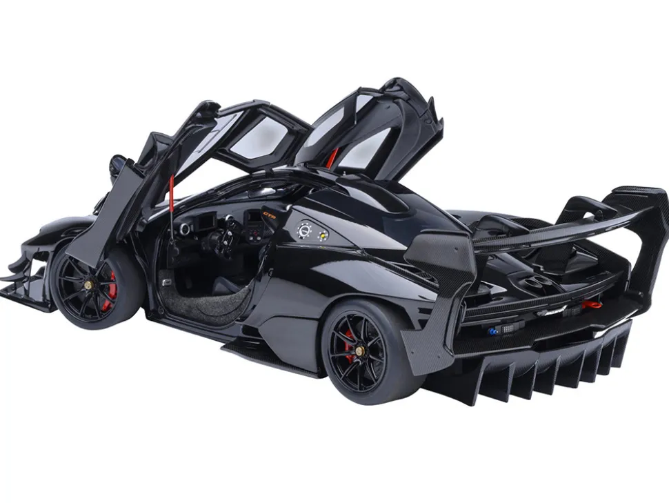 McLaren Senna GTR Onyx Black 1/18 Model Car by Autoart