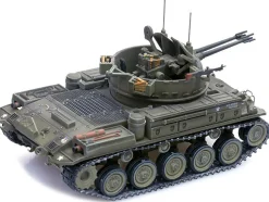 M42 Duster Self-Propelled Anti-Aircraft Gun Delta Dud's US Army Vietnam War II Field Force 5th Battalion 2nd Field Artillery Regimen 1/72 Diecast Model Panzerkampf 12211PH