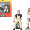 Meg Derek Tire Brigade 2 piece Figurine Set 1/18 Motorhead Miniatures 770