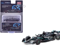 Mercedes-AMG F1 W14 E Performance #63 George Russell 3rd Place Formula One F1 "Spanish GP" (2023) "Global64" Series 1/64 Diecast Model Car by Tarmac Works