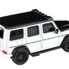 Mercedes AMG G63 Liberty Walk Wagon White Black Hood Top 1/64 Diecast Model Car Paragon Models PA-55161