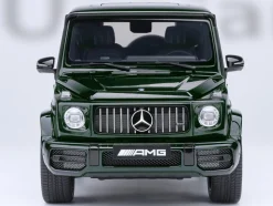 2019 Mercedes-Benz AMG G63 Emerald Green Metallic 1/18 Model Car by Autoart