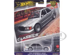 1990 Mercedes-Benz 190 E 2.5-16 Evolution II Silver Metallic "Modern Classics" Series Diecast Model Car by Hot Wheels