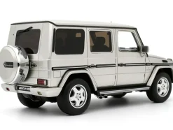 2003 Mercedes-Benz G-Class 55 AMG Iridium Silver Metallic Limited Edition to 999 pieces Worldwide 1/18 Model Car by Otto Mobile