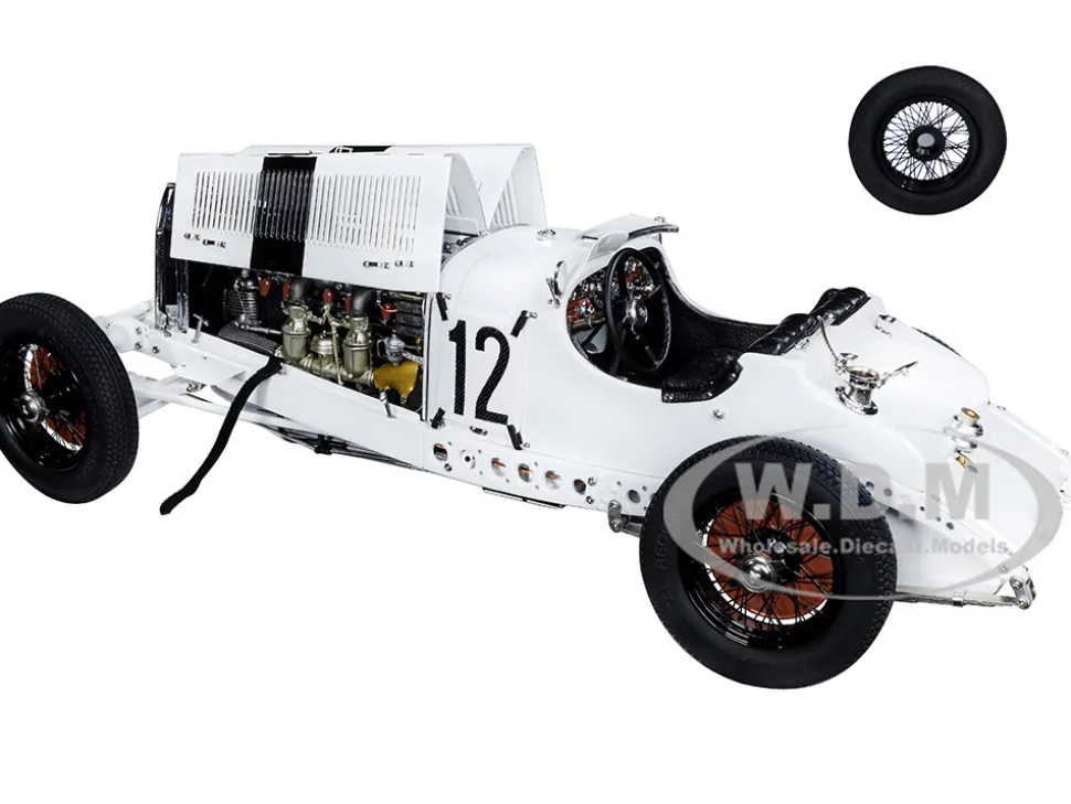 Mercedes Benz SSKL #12 Otto Merz Grand Prix Germany 1931 Limited Edition 600 pieces Worldwide 1/18 Diecast Model Car CMC M-189