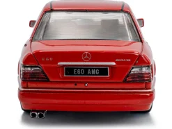 1994 Mercedes-Benz (W124) E60 AMG Signal Red 1/43 Diecast Model Car by Solido