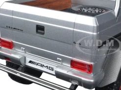 Mercedes G63 AMG 6X6 Silver 1/18 Model Car Autoart 76301