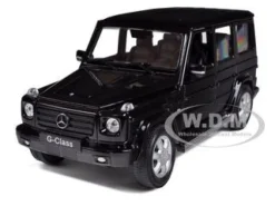 Mercedes G Class Black 1/24 Diecast Car Model Welly 24012