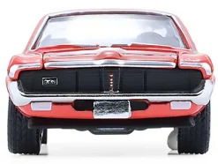 1969 Mercury Cougar Eliminator "Dyno Don" Red with Orange Stripes "GreenLight Muscle" Series 30 1/64 Diecast Model Car by Greenlight