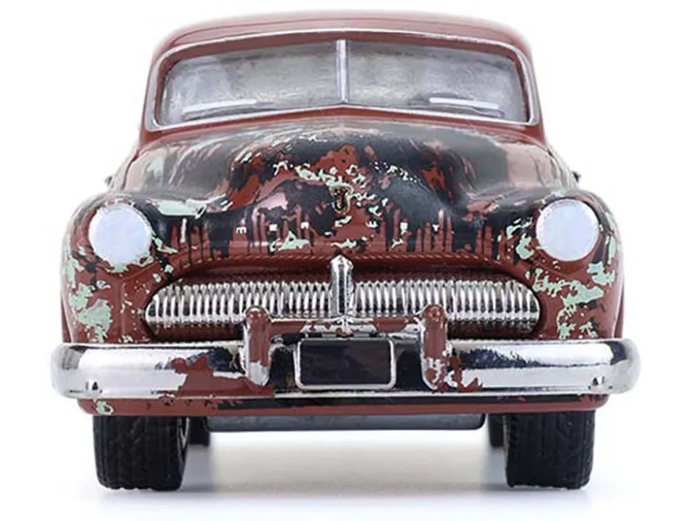 1949 Mercury Eight "Barn Find" Brown (Rusted) "Down on the Farm" Series 11 1/64 Diecast Model by Greenlight