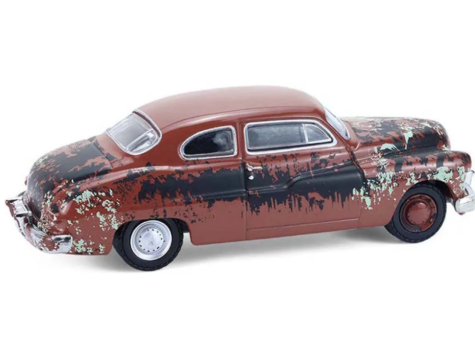 1949 Mercury Eight "Barn Find" Brown (Rusted) "Down on the Farm" Series 11 1/64 Diecast Model by Greenlight