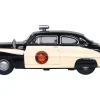 1949 Mercury Monarch Police Black and White Florida Highway Patrol 1/87 (HO) Scale Diecast Model Car Oxford Diecast 87ME49010