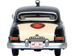 1949 Mercury Monarch Police Black and White Florida Highway Patrol 1/87 (HO) Scale Diecast Model Car Oxford Diecast 87ME49010