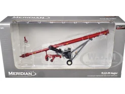 Meridian TL12-39 Auger Red and Gray 1/64 Diecast Model by SpecCast