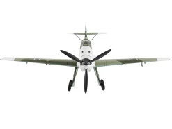 Messerschmitt Bf 109E-3 Fighter Aircraft "Yellow 15, Karl Wolff, III/JG 52, France" (1940) German Luftwaffe "Air Power Series" 1/48 Diecast Model by Hobby Master