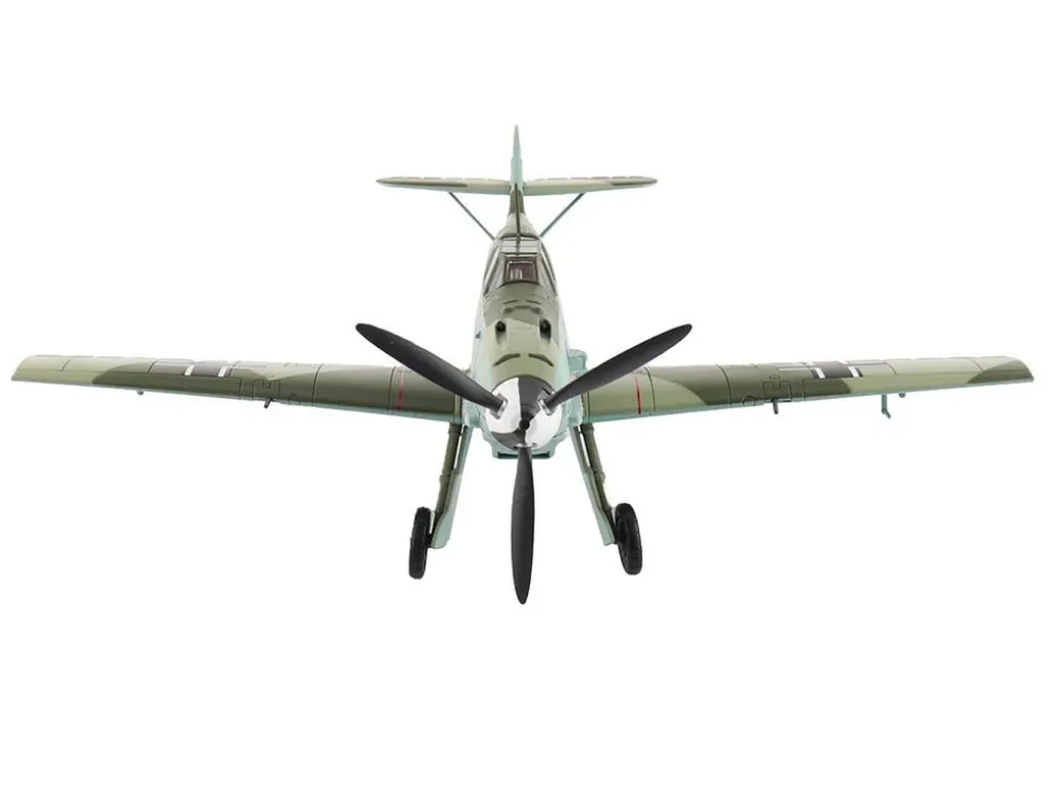 Messerschmitt BF 109E-4 Fighter Aircraft "Franz von Werra, II/JG-3" (1940) German Luftwaffe "Air Power Series" 1/48 Diecast Model by Hobby Master