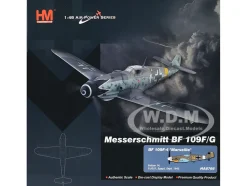 Messerschmitt Bf 109F-4 Fighter Aircraft "Marseille, Yellow 14, 3./JG27, Egypt" (1942) German Luftwaffe "Air Power Series" 1/48 Diecast Model by Hobby Master