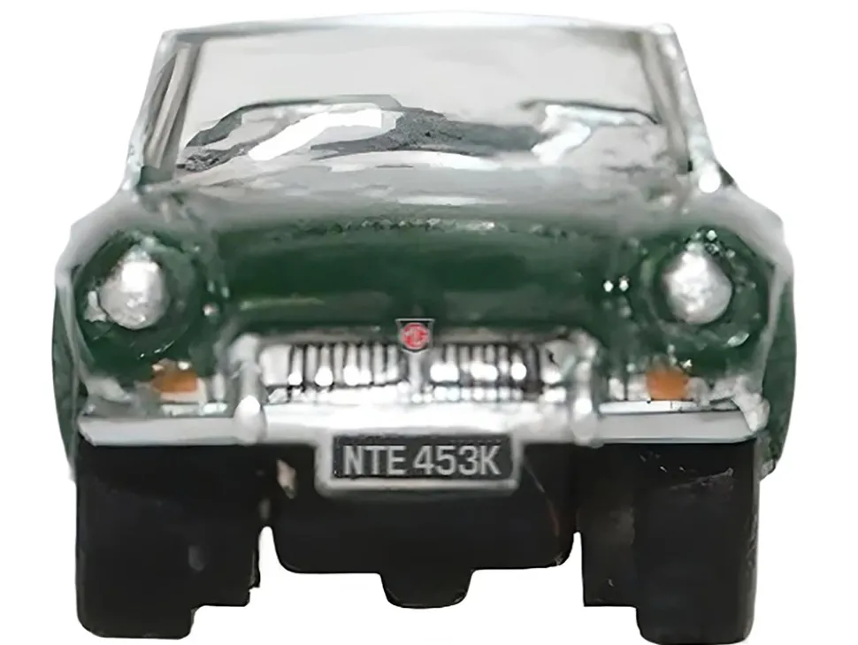 MG MGB Roadster RHD (Right Hand Drive) British Racing Green 1/148 (N) Scale Diecast Model Car by Oxford Diecast