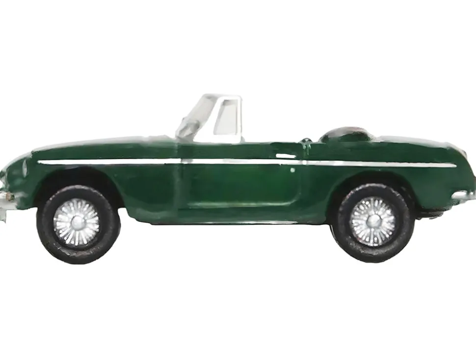 MG MGB Roadster RHD (Right Hand Drive) British Racing Green 1/148 (N) Scale Diecast Model Car by Oxford Diecast