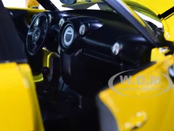 Mini Cooper S Countryman Roof Rack Accessories Yellow Metallic and Black City Classics Series 1/24 Diecast Model Car Motormax 79752