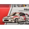 Mitsubishi Lancer Evolution IV RHD (Right Hand Drive) #1 Tommi Makinen - Seppo Harjanne Winner "Rally de Catalunya" (1997) 1/64 Diecast Model Car by Pop Race
