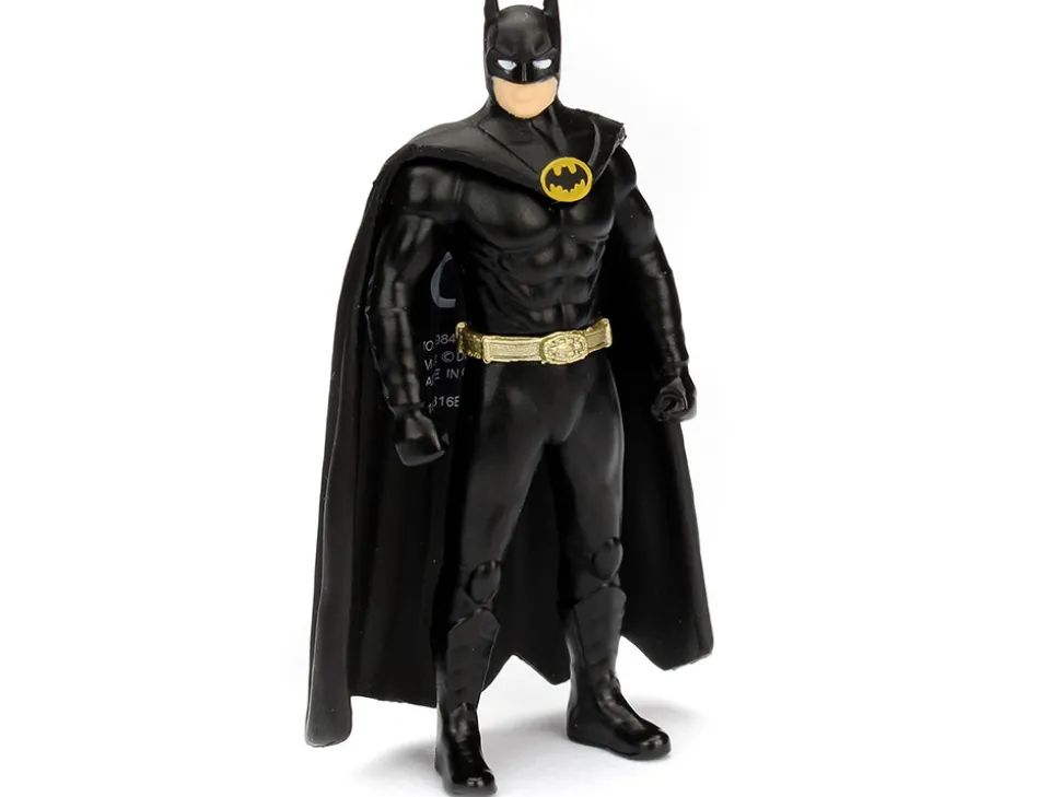 Model Kit Batmobile Matt Black Batman Diecast Figure Batman 1989 Movie Build N' Collect 1/24 Diecast Model Car Jada 30874