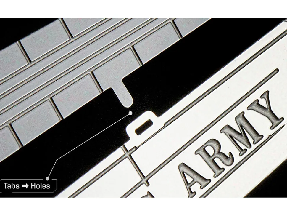 Model Kit Bell UH-1 Iroquois "Huey" Helicopter "United States Army" (Easy Difficulty) Steel Model by Metal Earth