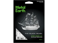 Model Kit Black Pearl Ship (Moderate Difficulty) Steel Model by Metal Earth