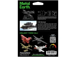 Model Kit Curtiss P-40 Warhawk Fighter-Bomber Aircraft