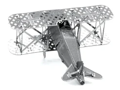Model Kit Fokker D-VII Fighter Aircraft "Imperial German Army" (Easy Difficulty) Steel Model by Metal Earth