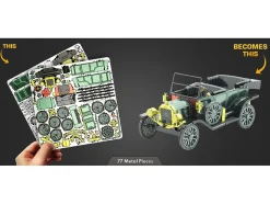 Model Kit 1910 Ford Model T Green (Moderate Difficulty) Steel Model by Metal Earth