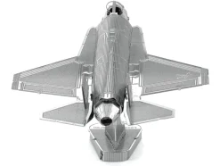Model Kit Lockheed Martin F-35 Lightning II Aircraft (Moderate Difficulty) Steel Model by Metal Earth