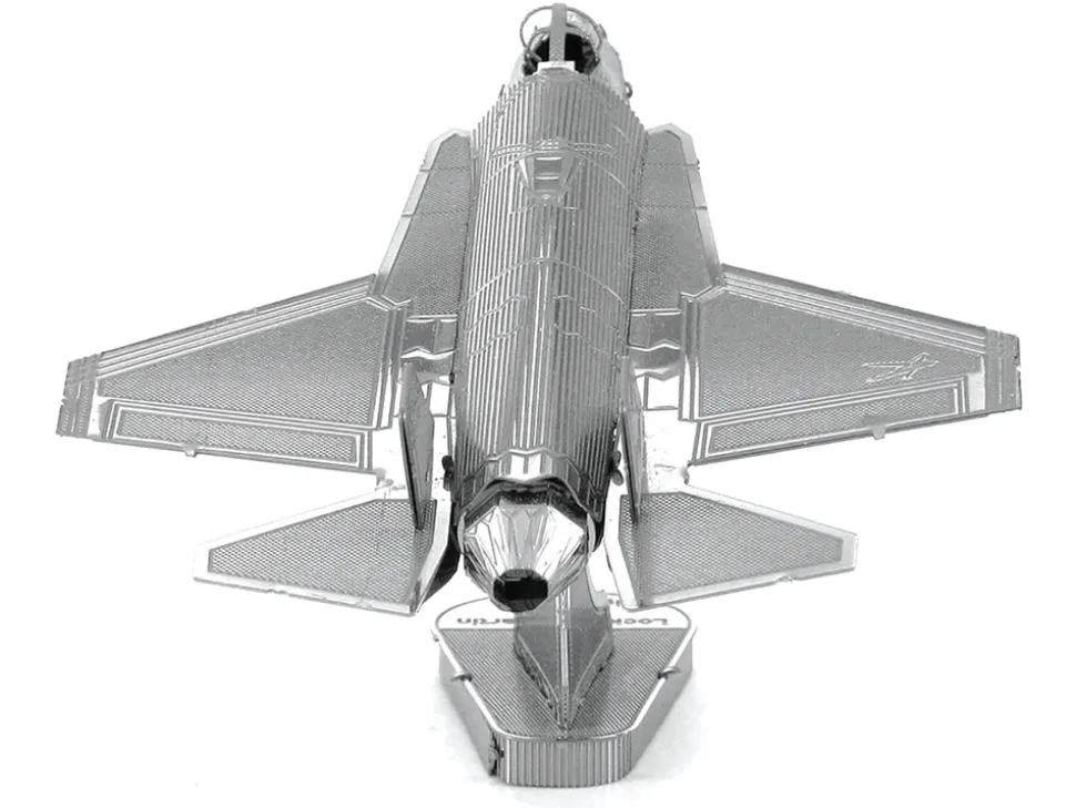 Model Kit Lockheed Martin F-35 Lightning II Aircraft (Moderate Difficulty) Steel Model by Metal Earth