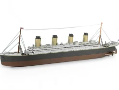 Model Kit RMS Titanic Ship (Moderate Difficulty) Steel Model by Metal Earth