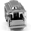 Model Kit San Francisco Cable Car "Powel & Mason St" (Easy Difficulty) Steel Model by Metal Earth