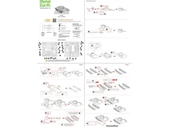 Model Kit Soviet T-34 Tank (Moderate Difficulty) Steel Model by Metal Earth