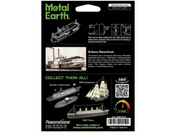 Model Kit Sultana Steamboat (Moderate Difficulty) Steel Model by Metal Earth