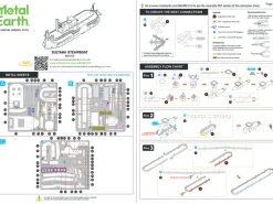 Model Kit Sultana Steamboat (Moderate Difficulty) Steel Model by Metal Earth