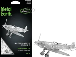 Model Kit Supermarine Spitfire Fighter Aircraft