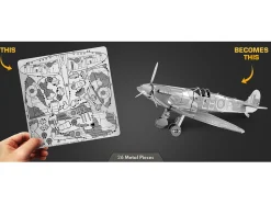 Model Kit Supermarine Spitfire Fighter Aircraft
