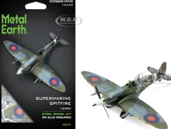 Model Kit Supermarine Spitfire Fighter Aircraft 