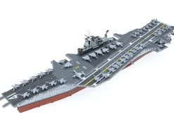 Model Kit USS Midway (CV-41) Aircraft Carrier (Challenging Difficulty) Steel Model by Metal Earth