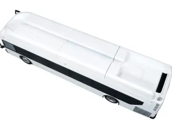 New Flyer Xcelsior Transit Bus Bank White
