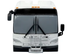 New Flyer Xcelsior Transit Bus Bank White