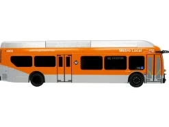 New Flyer Xcelsior Transit Bus Bank 