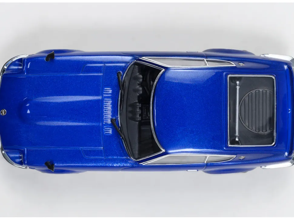 Nissan Fairlady Z RHD (Right Hand Drive) "Akuma No Z" Blue Metallic "Wangan Midnight - Comic #1 Version" Manga 1/64 Model Car by Autoart