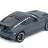 Nissan Fairlady Z "Top Secret" (RZ34) RHD (Right Hand Drive) Stealth Gray with Carbon Hood and Black Top 1/64 Diecast Model Car by Inno Models
