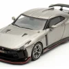 Nissan GT-R50 By ItalDesign Gray Metallic "Indonesia Diecast Expo 2024 Exclusive Edition" 1/64 Diecast Model Car by Inno Models