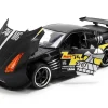 2009 Nissan GT-R (R35) Ben Sopra Matt Black with "Mechagodzilla" Graphics "Hollywood Rides" Series 1/24 Diecast Model Car by Jada
