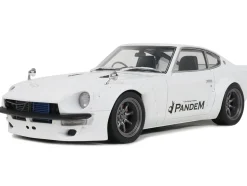 2015 Nissan PANDEM Fairlady Z RHD (Right Hand Drive) White Limited Edition to 2000 pieces Worldwide 1/18 Model Car by Otto Mobile